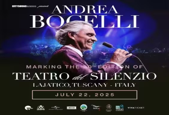 Andrea Bocelli Toscana Konseri ( Floransa & Siena) 