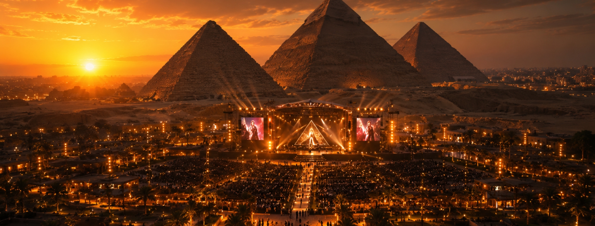 Giza�da Alt�n Gece Shakira Konser Turu