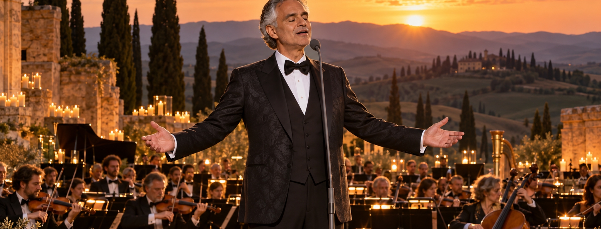 Andrea Bocelli Teatro del Silenzio Toskana Konser Turu (2027)