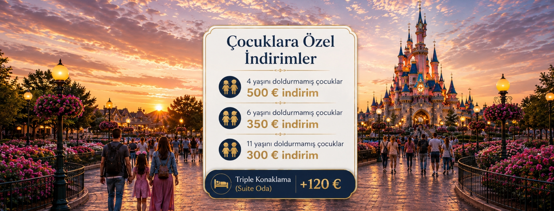 Bayramda Disneyland ve Paris Masal�