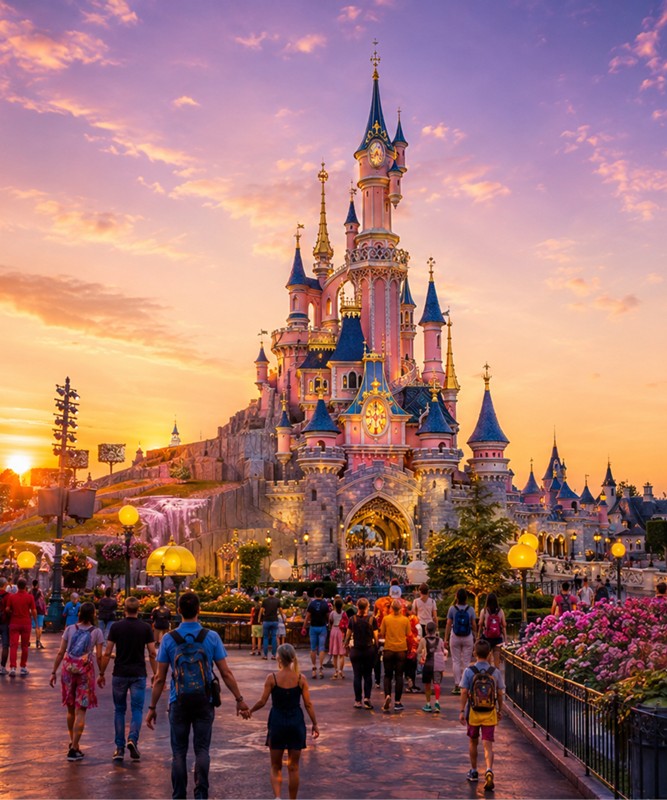 Bayramda Disneyland ve Paris Masal�