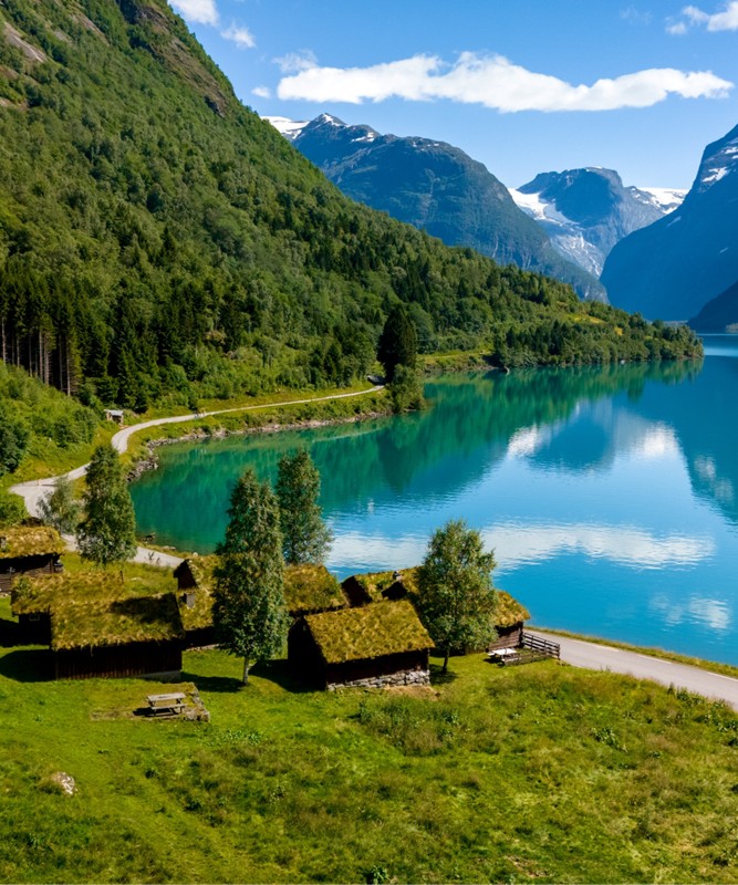 Norve� Fiyortlar�: Mavinin ve Ye�ilin Dans�